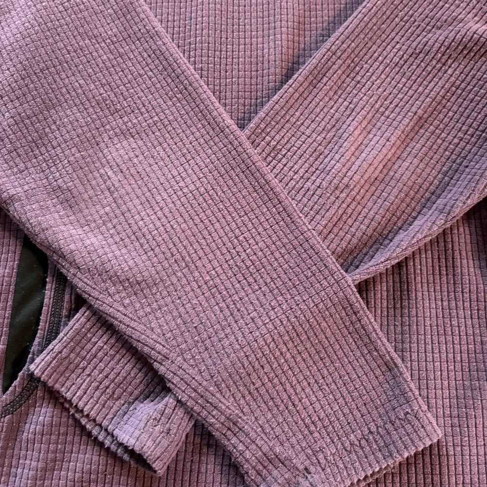 Melanzana Micro Grid Purple Hoodie - Women’s Medium - Picture 4 of 6